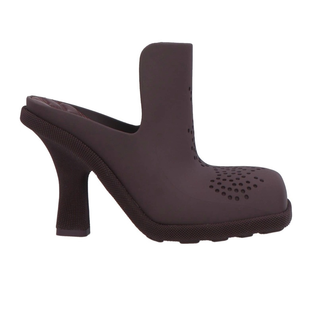 Burberry Dark Brown Women's Mules